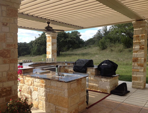 Creating the Ultimate Entertainment Experience with a Motorized Louvered Pergola for Your Home or Business from Sunrooms and More